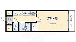 KDXレジデンス西大路 1Kの間取図画像