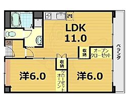 ベルヴィタウン京都伏見 4階