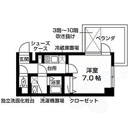 トレジャーマンション3 7階/-