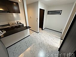 Osaka Metro今里筋線 太子橋今市駅 徒歩3分の賃貸アパート 3階ワンルームのリビング/ダイニング