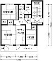 相模原田名団地4号棟5階4.3万円