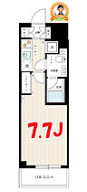 神奈川県横浜市西区浅間町1丁目（賃貸マンション1K・6階・22.89㎡） その2