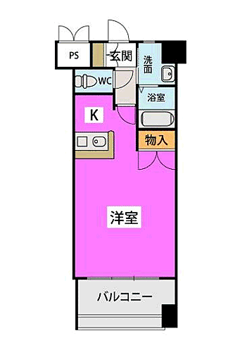 カーサ・アミータ 902｜福岡県福岡市博多区博多駅南５丁目(賃貸マンション1K・9階・31.43㎡)の写真 その2