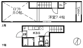 ピナコラーダ 202 ｜ 福岡県福岡市西区大字飯氏（賃貸アパート1K・2階・26.36㎡） その2