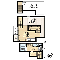 ＭＡＩＳＯＮＥＴＩＣ倶楽部ハウスII 201 ｜ 福岡県福岡市西区今宿３丁目（賃貸アパート1R・2階・23.43㎡） その2