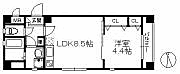 フィオルーナ西新 302 ｜ 福岡県福岡市早良区祖原（賃貸アパート1LDK・3階・30.10㎡） その2