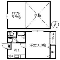 ポラリス室見西 105 ｜ 福岡県福岡市西区愛宕１丁目（賃貸アパート1K・1階・24.32㎡） その2