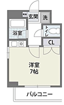 フォーチュンパレス新室見 403 ｜ 福岡県福岡市西区福重３丁目（賃貸マンション1R・4階・20.25㎡） その2