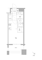 エンクレスト博多ＲＩＶＥＲＳＩＤＥ 904 ｜ 福岡県福岡市博多区住吉４丁目（賃貸マンション1R・9階・23.45㎡） その2