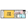 オリエントマンション4階3.1万円