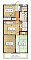 大産高取マンション3階9.0万円