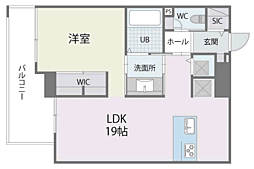 間取図画像 ワンルーム