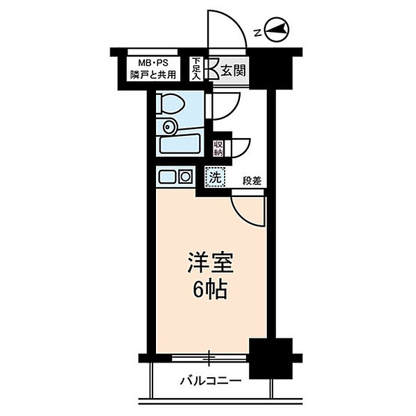 クリオ千駄木壱番館 ｜東京都文京区千駄木3丁目(賃貸マンション1R・5階・16.00㎡)の写真 その2