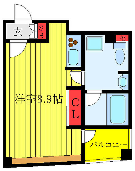 レニール本駒込 ｜東京都文京区本駒込2丁目(賃貸マンション1R・7階・26.04㎡)の写真 その2