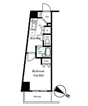 東京都板橋区大原町11-16（賃貸マンション1K・5階・22.28㎡） その2