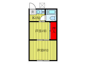 ミツミ荘 202 ｜ 東京都北区堀船3丁目（賃貸アパート2K・2階・26.44㎡） その2