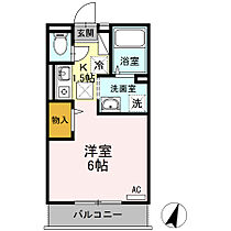 ジュネス西新井　I  ｜ 東京都足立区栗原1丁目（賃貸アパート1K・1階・23.40㎡） その2