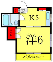 グランドティアラ江古田 105 ｜ 東京都練馬区旭丘1丁目（賃貸マンション1K・1階・23.00㎡） その2