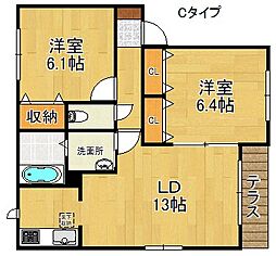 シャーメゾンたけとんぼA・B棟 1階