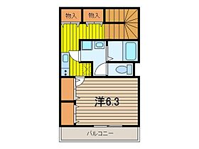 リブリ・ハイツT 201 ｜ 埼玉県さいたま市中央区下落合６丁目19-2-3（賃貸アパート1K・2階・32.86㎡） その2