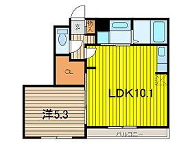 ラウレア 302 ｜ 埼玉県さいたま市中央区八王子３丁目28-24（賃貸アパート1LDK・3階・38.22㎡） その2