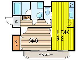 Casa di Felice 105 ｜ 埼玉県さいたま市浦和区前地２丁目1-14（賃貸マンション1LDK・1階・38.86㎡） その2