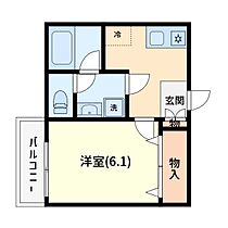 ヴェール大牧 A101 ｜ 埼玉県さいたま市緑区東浦和６丁目8-10（賃貸アパート1K・1階・24.22㎡） その2