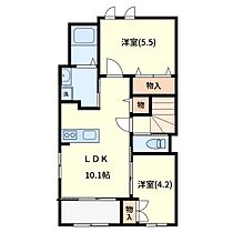 ルピナス 203 ｜ 埼玉県さいたま市緑区松木３丁目15-29（賃貸アパート2LDK・2階・55.66㎡） その2