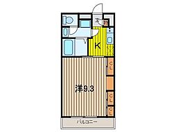 リブリ・ステップ 1Kの間取図画像