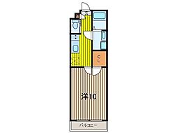 アクセス浦和 1Kの間取図画像