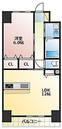 WHITEAPARTMENT 1LDKの間取図画像