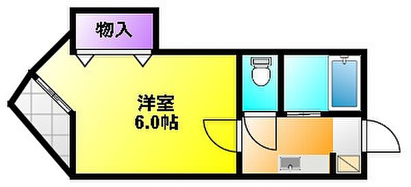 レリブ布橋 204｜静岡県浜松市中央区布橋３丁目(賃貸アパート1K・2階・20.83㎡)の写真 その2