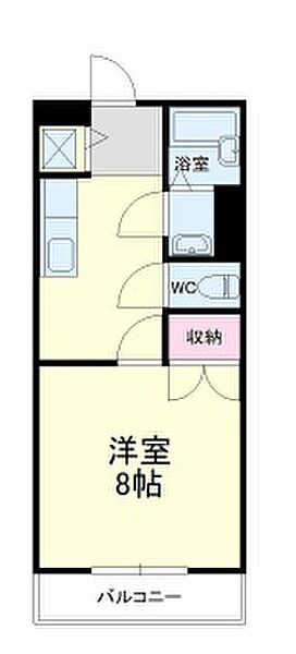 東海ホーム鴨江 404｜静岡県浜松市中央区鴨江３丁目(賃貸マンション1DK・4階・46.48㎡)の写真 その2