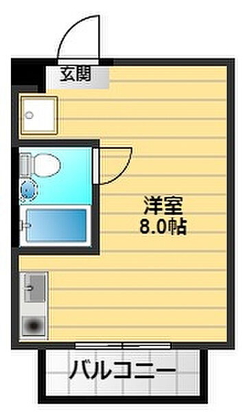 コーポプチII 207｜静岡県浜松市中央区初生町(賃貸アパート1R・2階・23.70㎡)の写真 その2