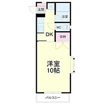 メゾン池の沢 301 ｜ 静岡県浜松市中央区広沢３丁目（賃貸マンション1DK・3階・29.04㎡） その2