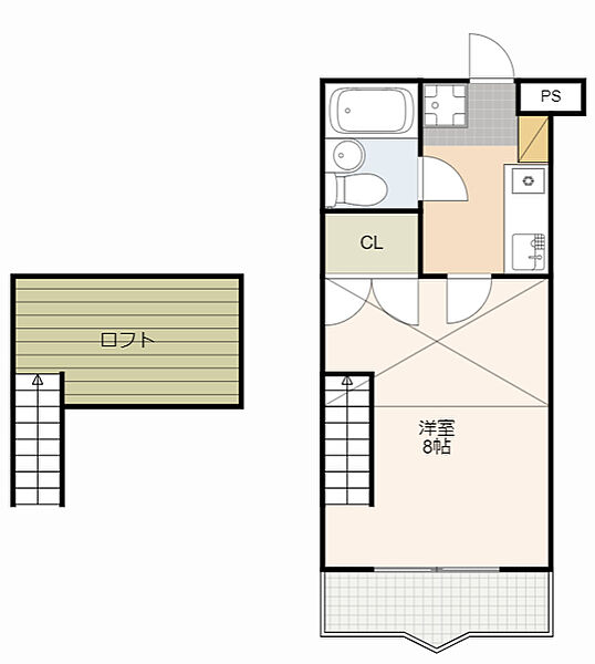 コナビック上西 4C｜静岡県浜松市中央区上西町(賃貸マンション1K・4階・22.60㎡)の写真 その2