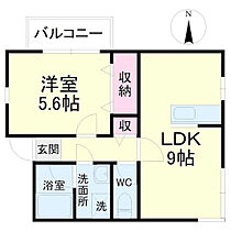 半田ビレッジ5号棟 101 ｜ 静岡県浜松市中央区半田山５丁目（賃貸アパート1LDK・1階・37.04㎡） その2