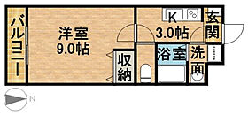 キャロット・ファーム 103 ｜ 静岡県浜松市浜名区於呂（賃貸マンション1K・1階・25.92㎡） その2