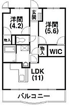 メディオ初生I 308 ｜ 静岡県浜松市中央区初生町（賃貸マンション2LDK・3階・51.03㎡） その2