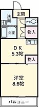 プラザヴィラB 102 ｜ 静岡県浜松市中央区大平台３丁目（賃貸マンション1DK・1階・35.02㎡） その2