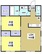 エルパティオ　B  ｜ 静岡県浜松市中央区南浅田１丁目（賃貸一戸建2LDK・1階・59.62㎡） その2