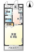 城北レジデンス 202 ｜ 静岡県浜松市中央区城北２丁目（賃貸アパート1K・2階・30.96㎡） その2