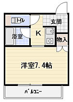 大阪府守口市橋波西之町2丁目（賃貸マンション1K・4階・19.86㎡） その2