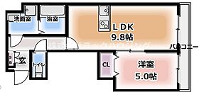 Chef-doeuvreDainichi  ｜ 大阪府守口市佐太中町3丁目（賃貸マンション1LDK・3階・37.75㎡） その2