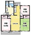 府公社香里三井団地A-96棟5階4.5万円
