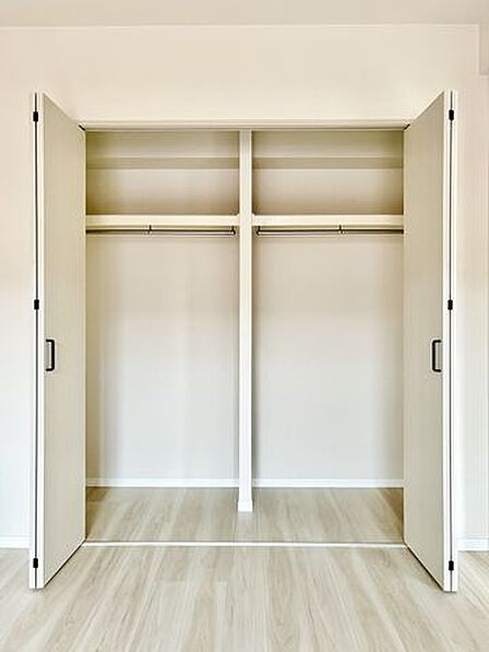 お子様の成長と共に増える荷物も、しっかり収まる頼もしい収納スペースです。