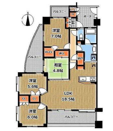 間取り図、図面では伝わらない空間の広さを、現地でご体感ください。