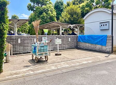 ゴミステーションです、ぜひ現地にて、ご確認ください。