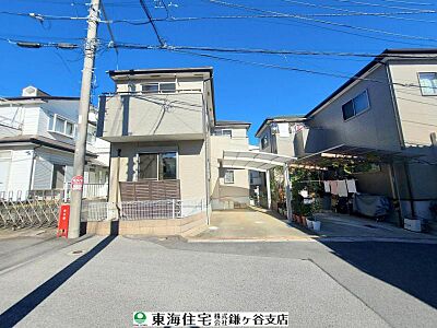 外観：閑静な住宅街の立地