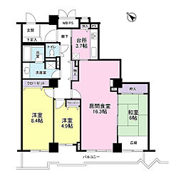 間取図画像 3LDK
